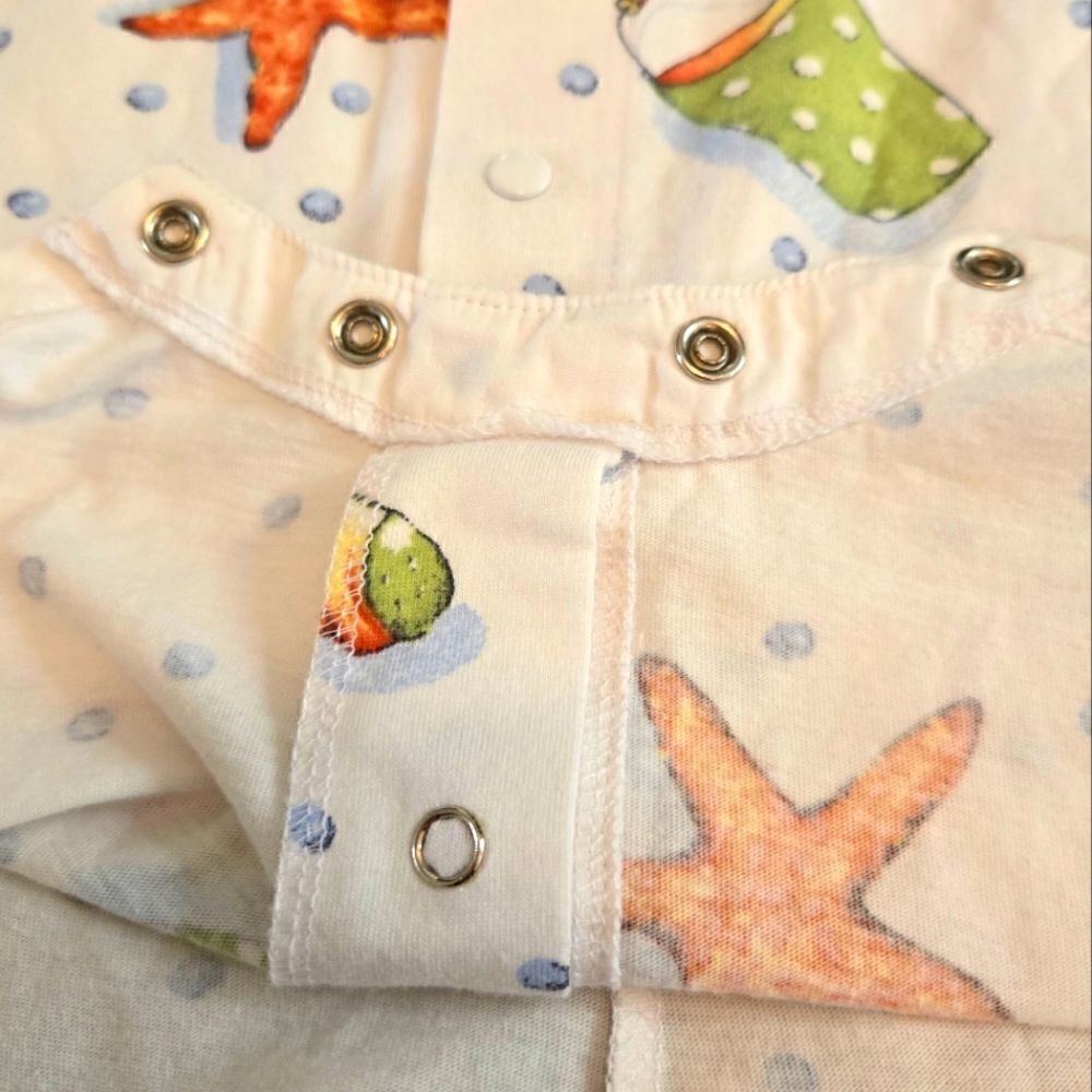 EC BABY MINI PAR CATIMIMI PARIS BEACH ONE PIECE ROMPER SZ. 18M - Picture 4 of 5